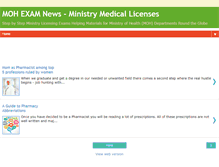 Tablet Screenshot of mohexamnews.com